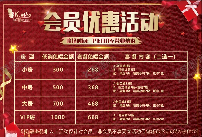 编号：46158905050943009930【酷图网】源文件下载-会员优惠活动