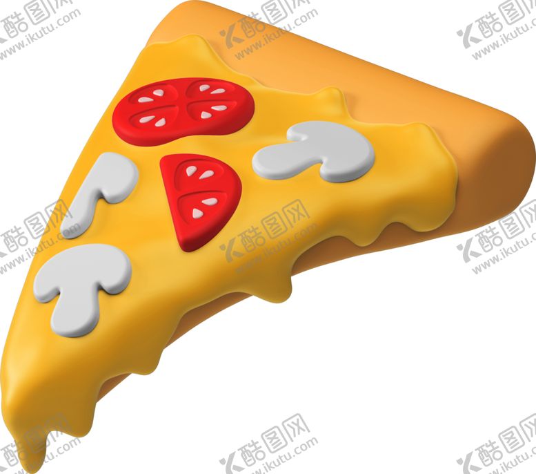 编号：76529202051951563933【酷图网】源文件下载-3D图标素材 立体食品