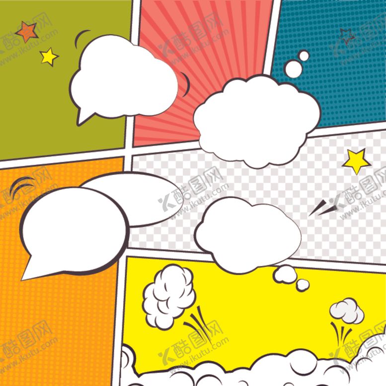 编号：42934309291930471922【酷图网】源文件下载-漫画对话框