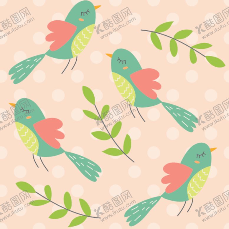 编号：97862409092044003810【酷图网】源文件下载-动物主题矢量插画背景