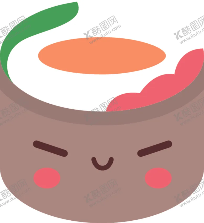 编号：24927506301231295964【酷图网】源文件下载-卡哇伊美食