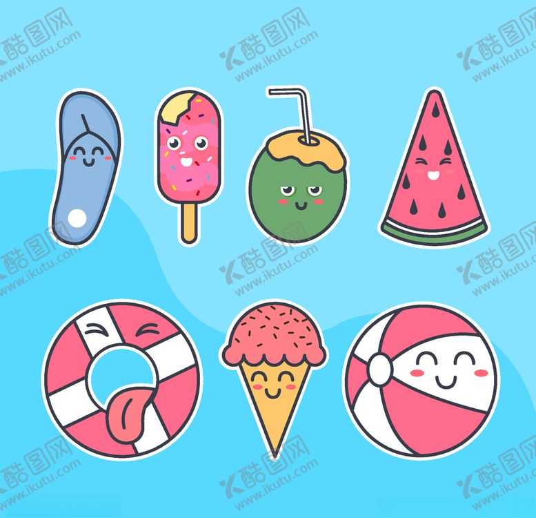 编号：80793005172206232245【酷图网】源文件下载-夏日元素