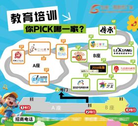 商场橱窗围挡广告