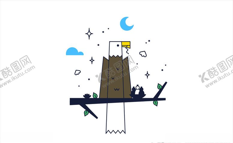 编号：81909509171723589166【酷图网】源文件下载-手绘卡通动物