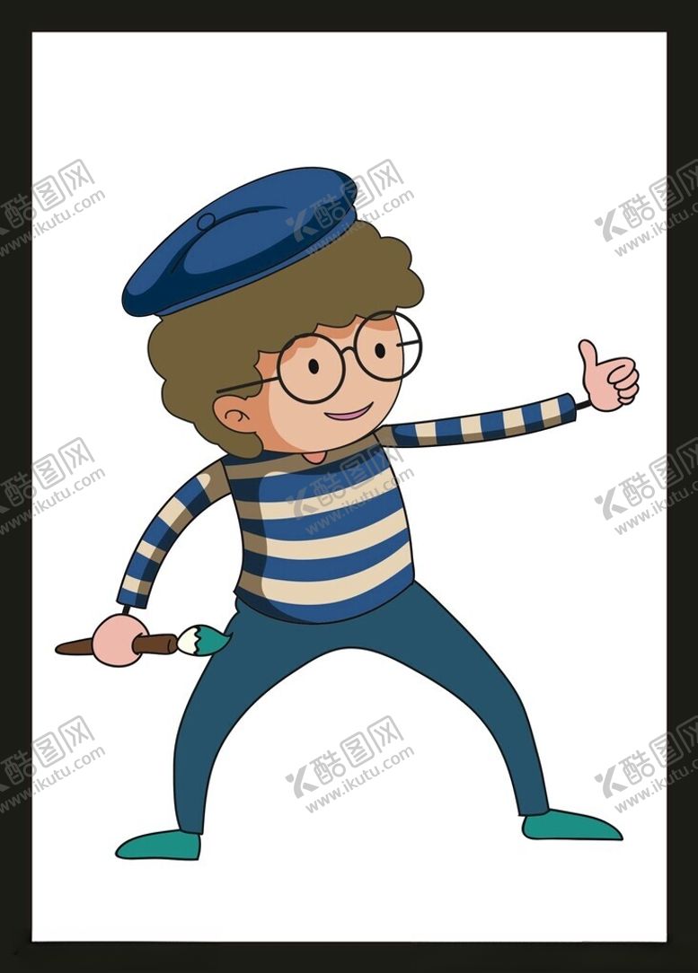 编号：32557001252036534758【酷图网】源文件下载-手绘儿童男孩