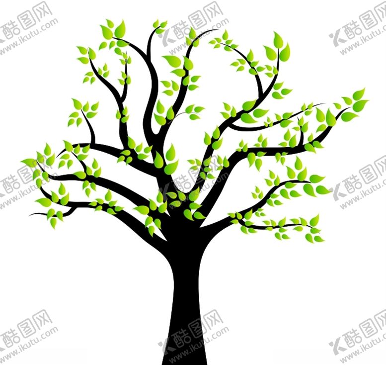 编号：96046610090029382221【酷图网】源文件下载-心愿树卡通树