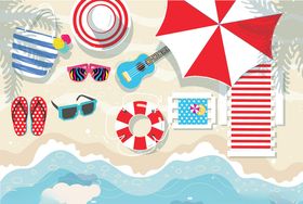 夏日海滩