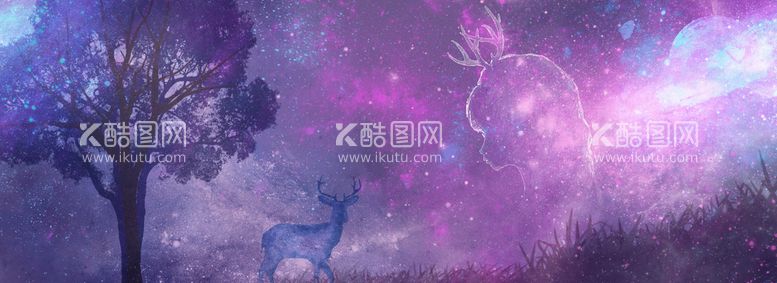 编号：89167309301006532314【酷图网】源文件下载- 创意星空合成海报图片 