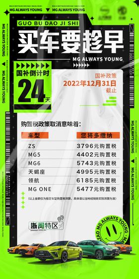 国补倒计时海报