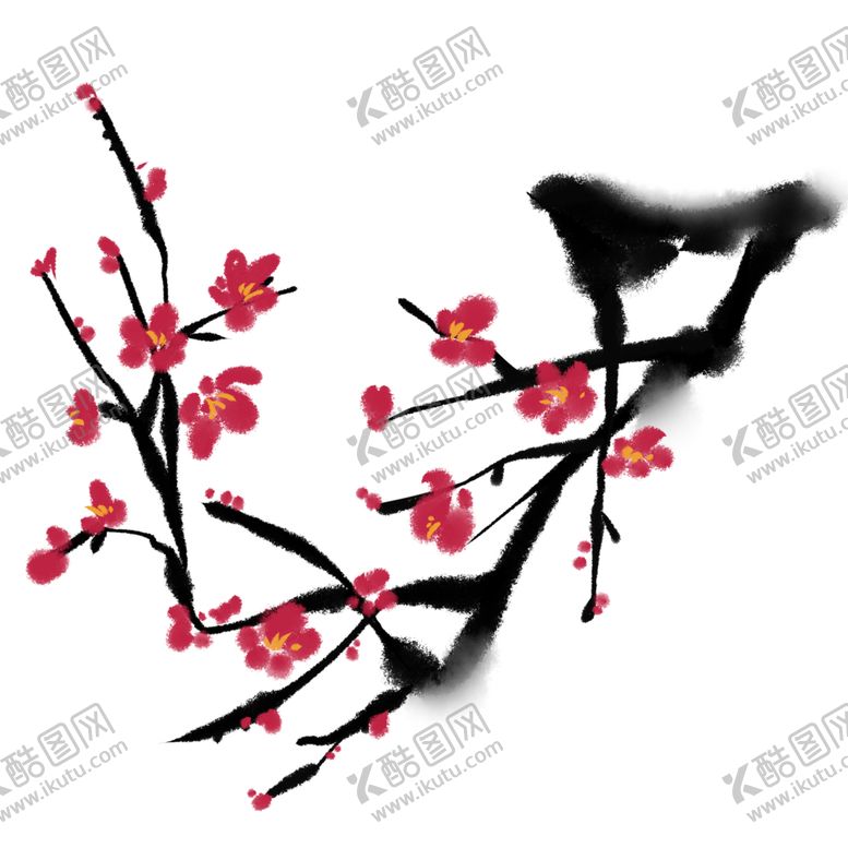 编号：55291110060049388745【酷图网】源文件下载-梅花素材