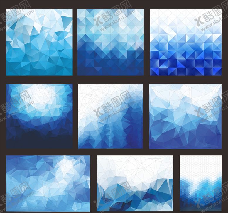 编号：10252710310752074339【酷图网】源文件下载-不规则背景合集