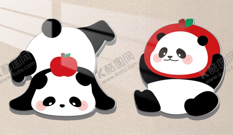 编号：95904304010335099914【酷图网】源文件下载-可爱熊猫玩偶造型超萌