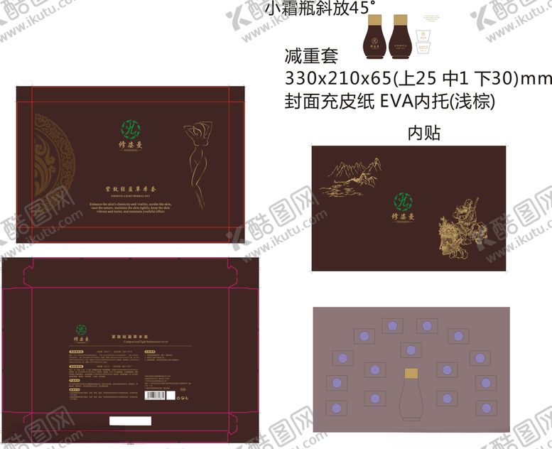 编号：35924307051524455016【酷图网】源文件下载-精油包装养生包装平面图