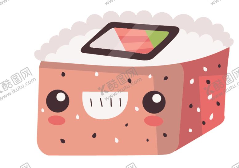 编号：60822810300055097102【酷图网】源文件下载-卡哇伊美食