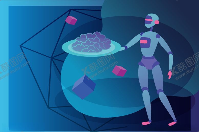 编号：43891010291141224398【酷图网】源文件下载-现代科技插画