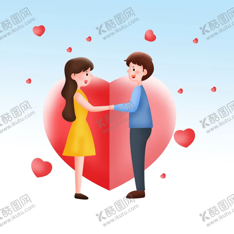 编号：43962709211230375638【酷图网】源文件下载- 情侣牵手