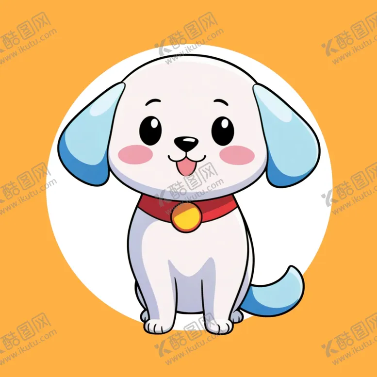 编号：37679601270943568075【酷图网】源文件下载-手绘卡通勇敢小狗