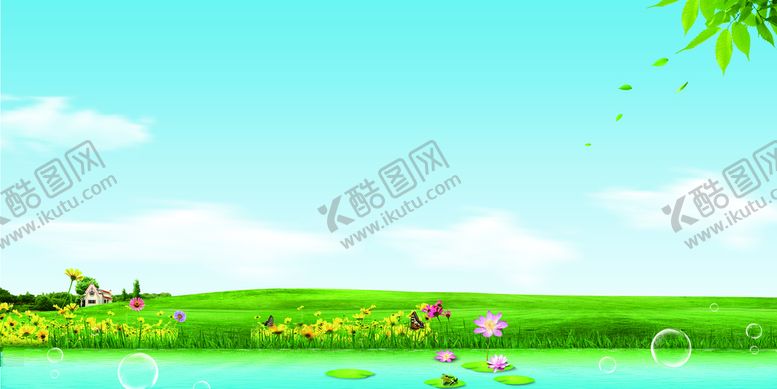 编号：58634710092338301423【酷图网】源文件下载-蓝天白云背景
