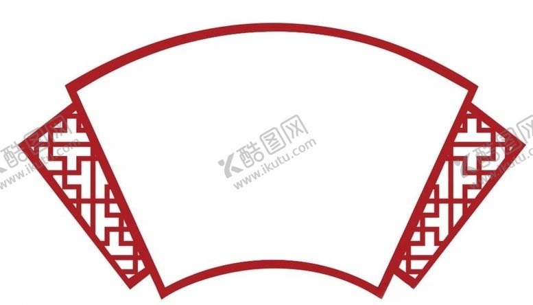 编号：92491805041346079416【酷图网】源文件下载-矢量扇面花纹