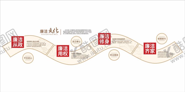编号：84709206252010024332【酷图网】源文件下载-廉政文化墙党建文化墙廉洁文化墙设计
