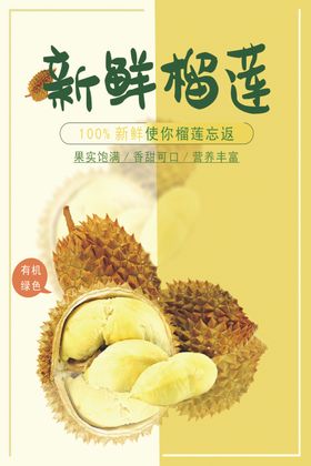 新鲜榴莲