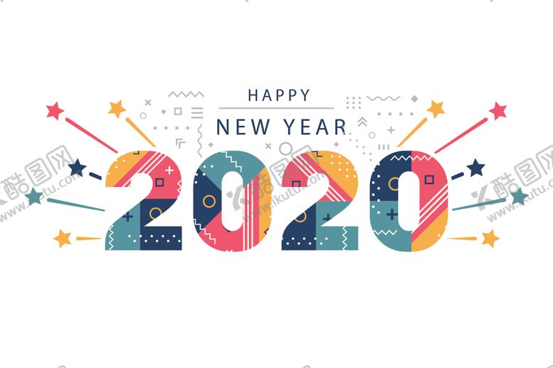 编号：80938007070558459673【酷图网】源文件下载-创意2020字体