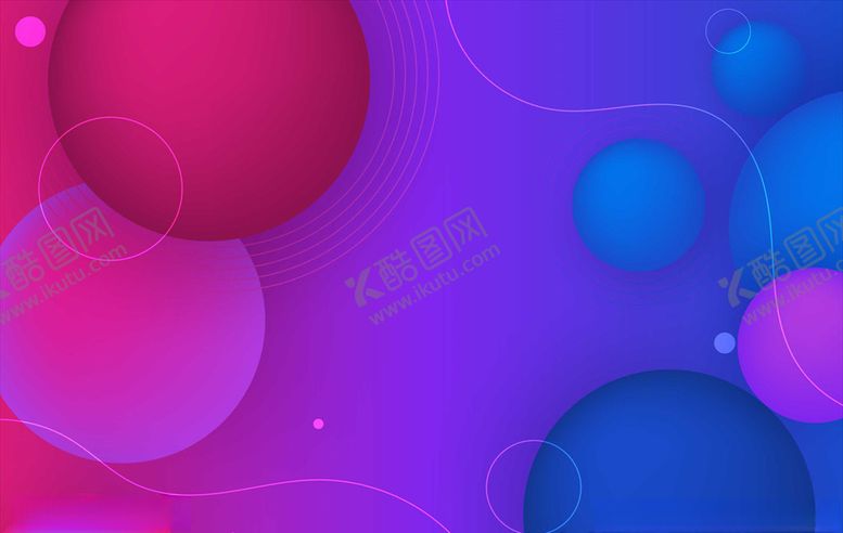 编号：51876409291910527799【酷图网】源文件下载-圆几何背景