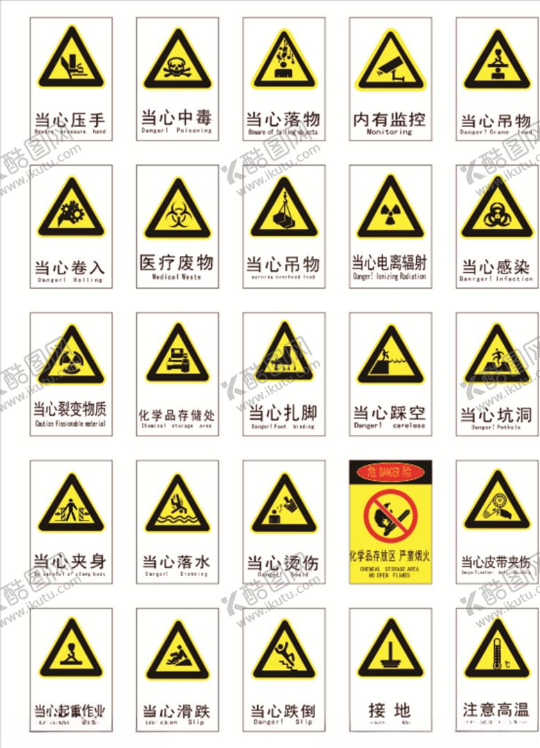 编号：45618809290600249141【酷图网】源文件下载-安全标示