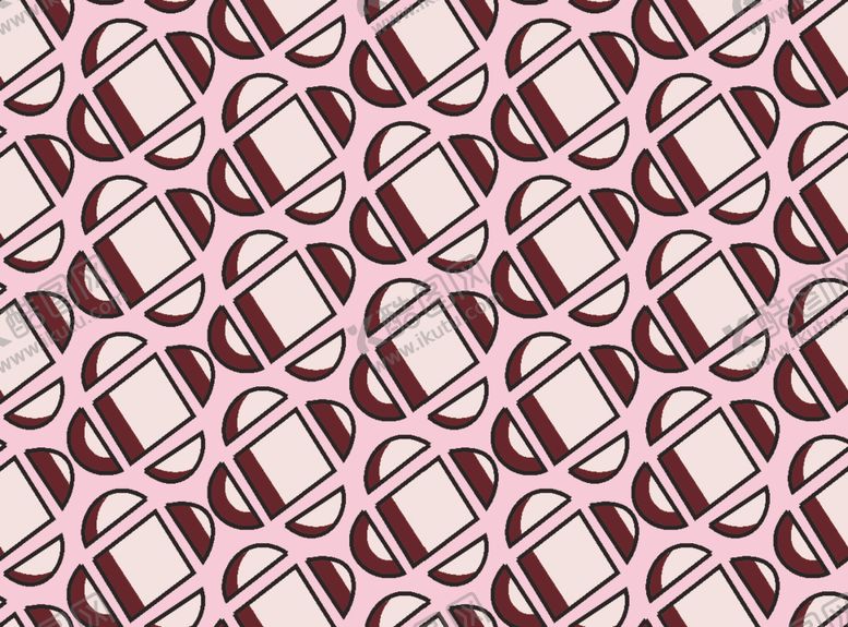 编号：49308409230140444145【酷图网】源文件下载-紫色几何图案无缝背景