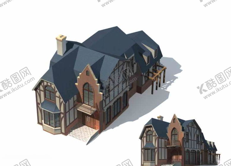 编号：18196409250636304894【酷图网】源文件下载-别墅