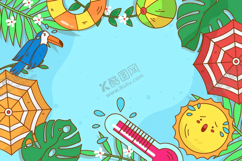 编号：82950109240735471472【酷图网】源文件下载-夏季背景