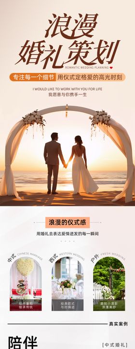 婚礼策划长图