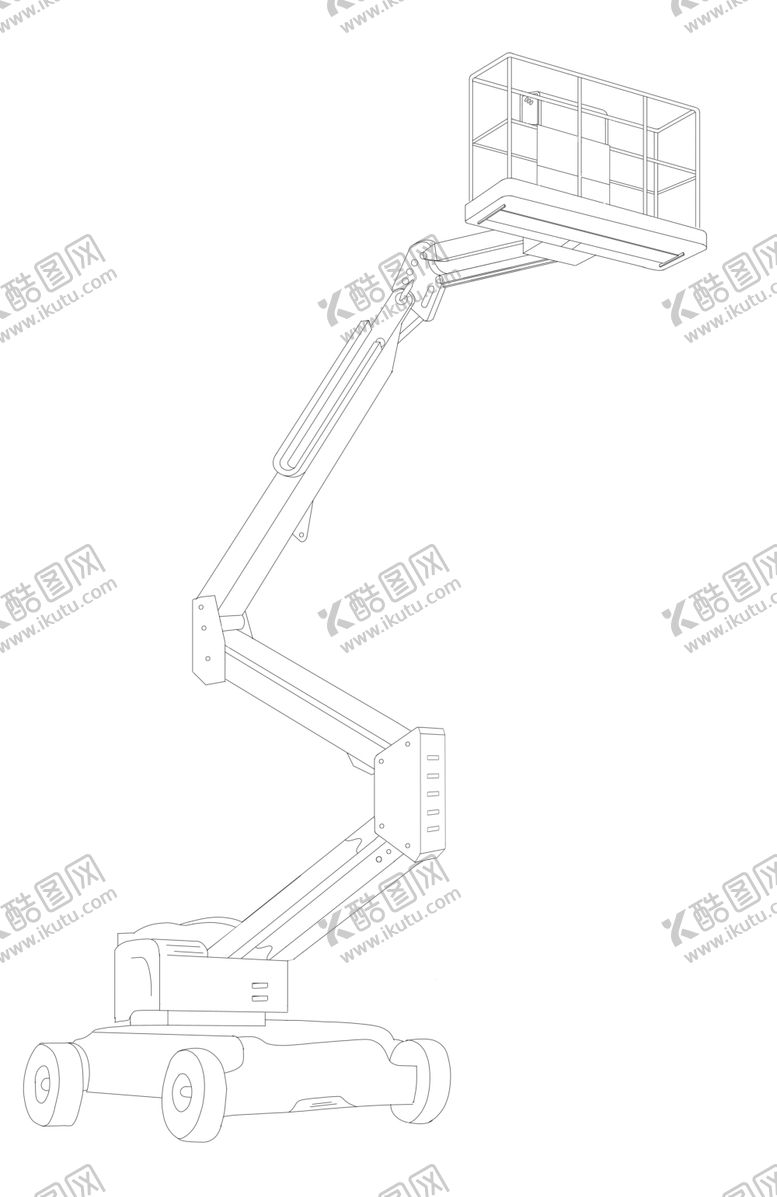 编号：28641102170338405401【酷图网】源文件下载-云梯线稿