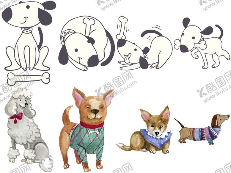 编号：68842009250821569320【酷图网】源文件下载-卡通狗