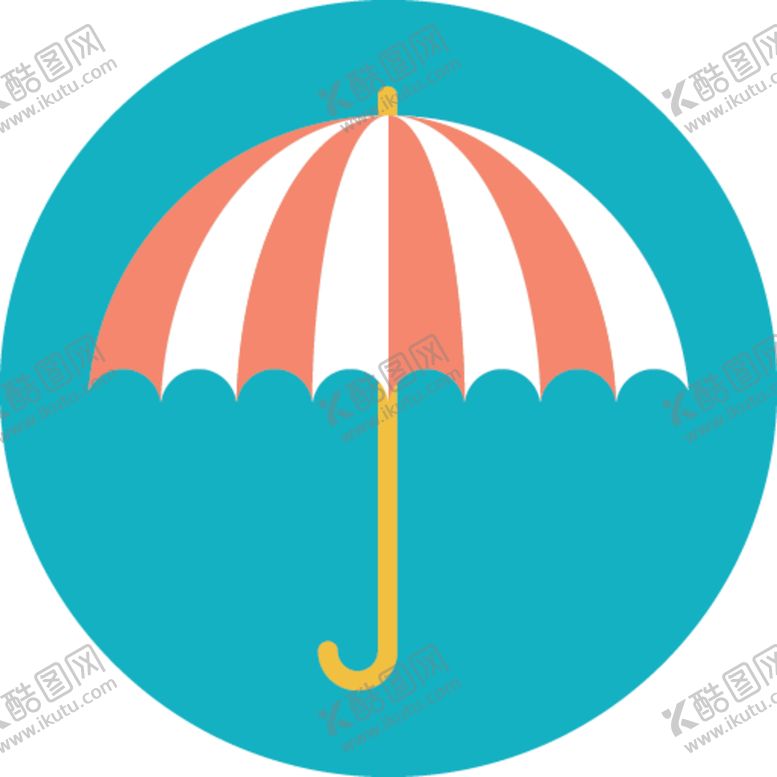 编号：88162409102126052881【酷图网】源文件下载-雨伞图标