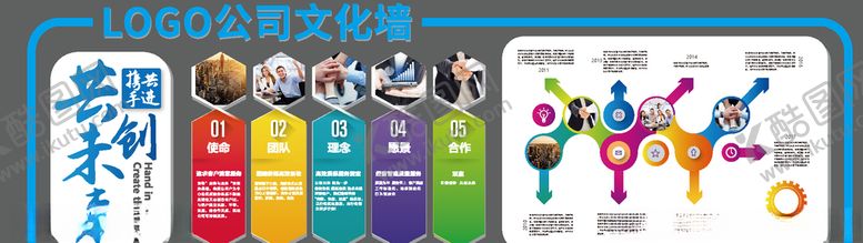 编号：38140907041536022941【酷图网】源文件下载-企业文化墙