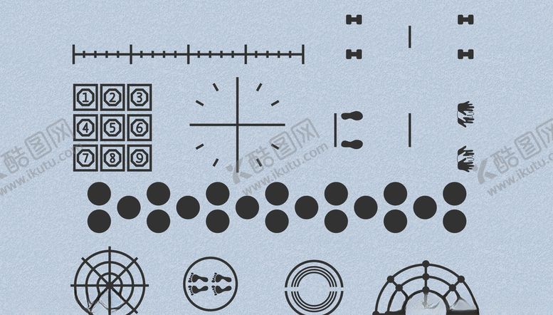 编号：18021110090736338843【酷图网】源文件下载-数字图案