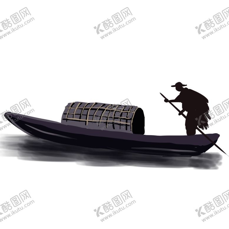 编号：68968807030550301817【酷图网】源文件下载-船素材中式素材划船