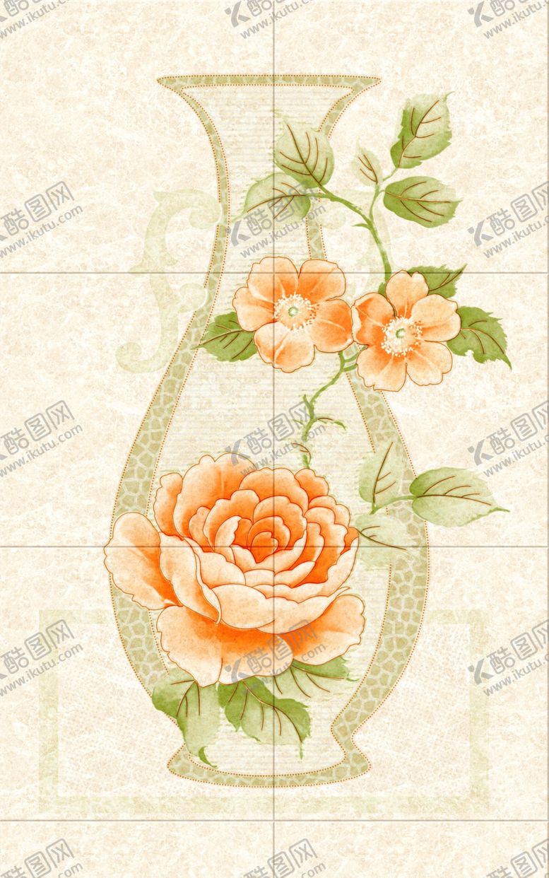 编号：37668209270647088206【酷图网】源文件下载-花卉装饰画