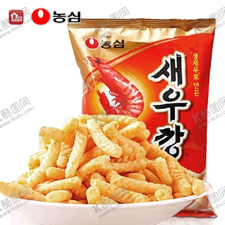 编号：34649210140621068939【酷图网】源文件下载-韩国农心原味虾条