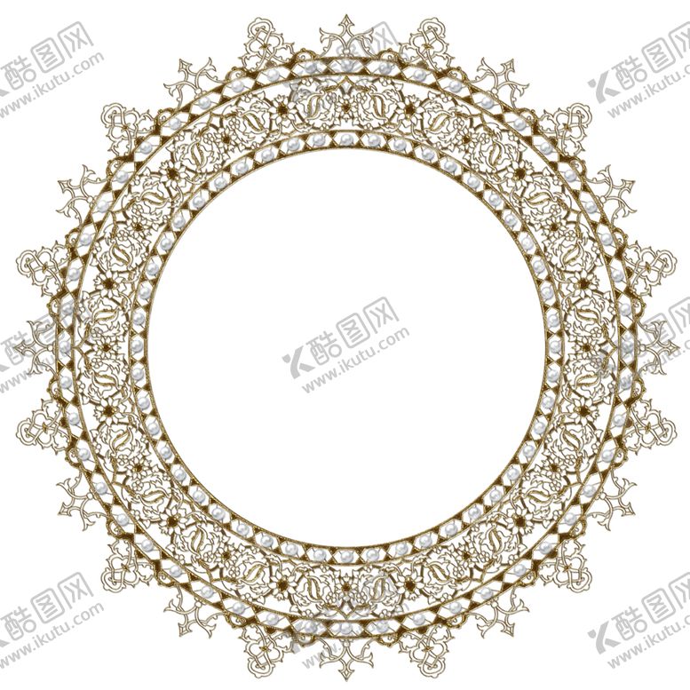 编号：46821609251540144494【酷图网】源文件下载-欧式复古花纹边框