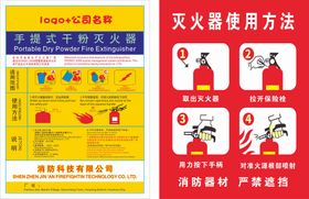 灭火器操作方法