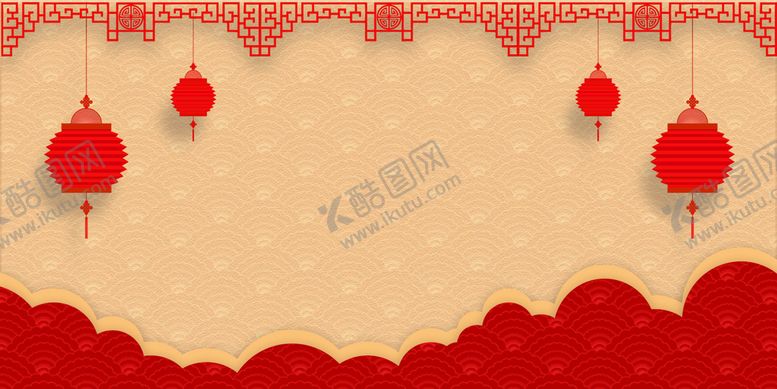 编号：71580909150552439635【酷图网】源文件下载-喜庆红色古典节日背景中式婚礼墙纸壁纸