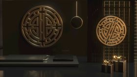 C4D黑金电商场景