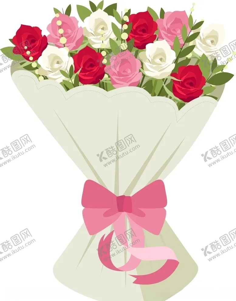 编号：64005304250518233083【酷图网】源文件下载-鲜花花束
