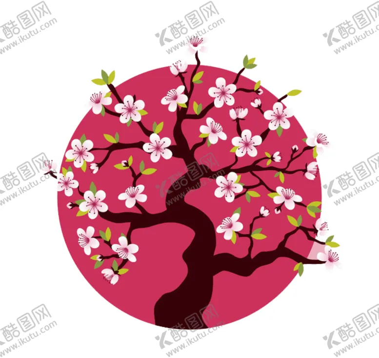 编号：12324604200535431568【酷图网】源文件下载-樱花装饰素材