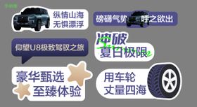 汽车活动手举牌