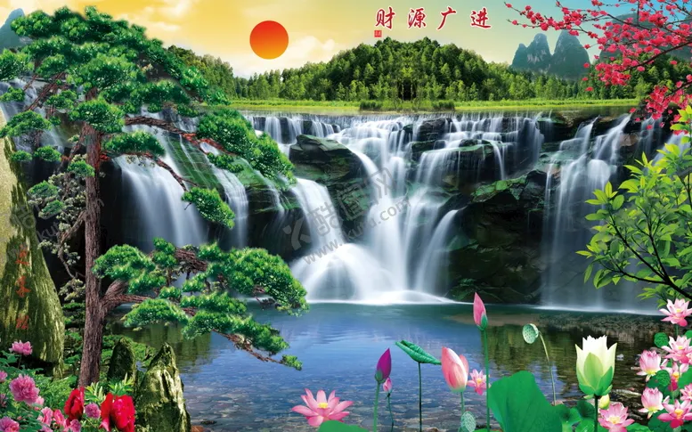 编号：90627110091743084107【酷图网】源文件下载-财源广进