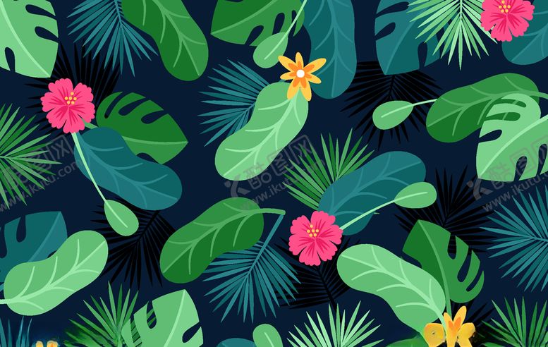 编号：59424409211000056201【酷图网】源文件下载-线条矢量手绘花草植物