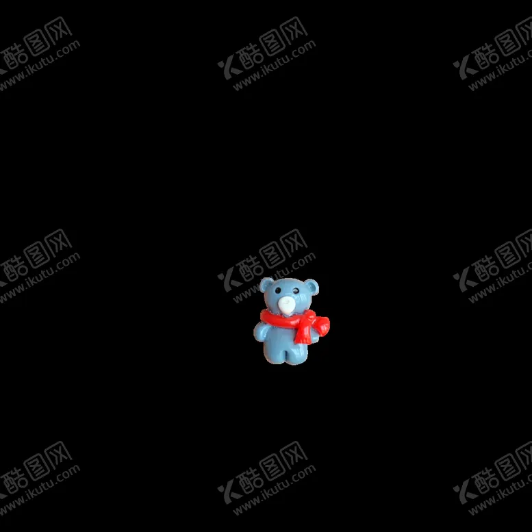 编号：34769810202049546316【酷图网】源文件下载-小熊耳坠